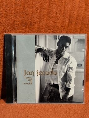 Jon Secada 'Heart, Soul & a Voice' CD — Black & White Cover
